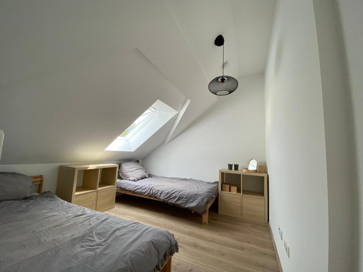 Helle 2 Zi. Wohnung Naehe Flughafen Muenchen Haimhausen  Ngoại thất bức ảnh