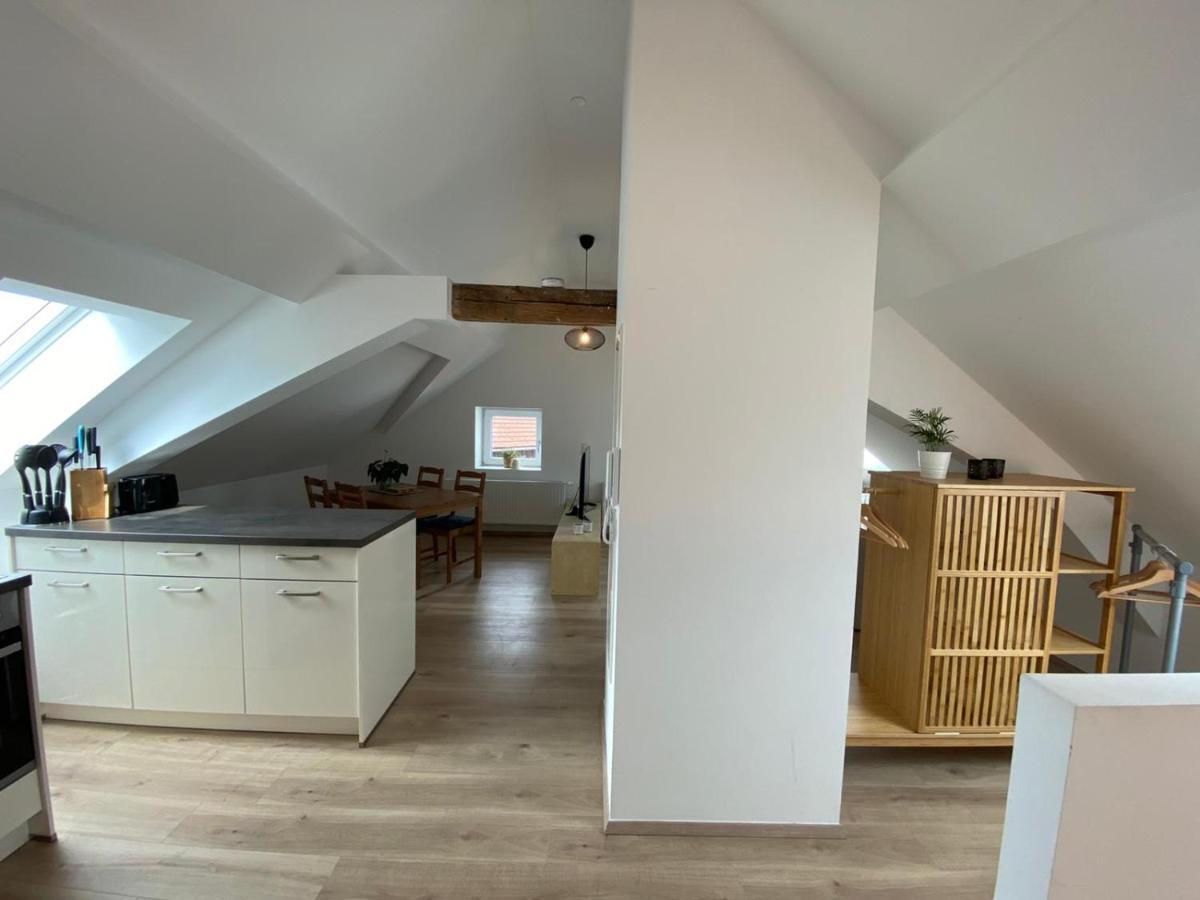 Helle 2 Zi. Wohnung Naehe Flughafen Muenchen Haimhausen  Ngoại thất bức ảnh